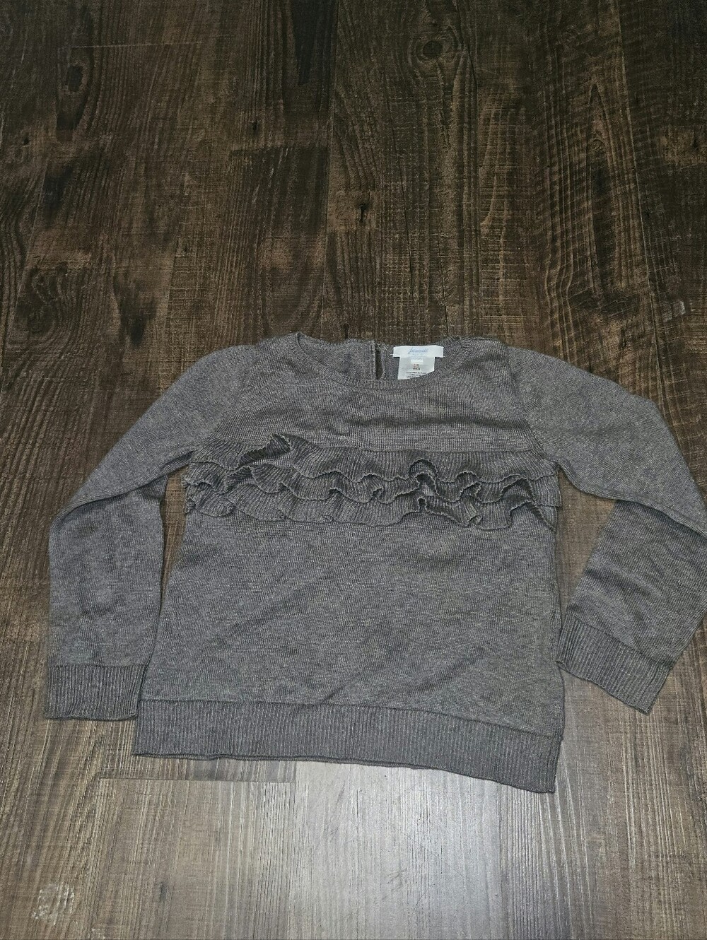 Jacadi Paris Ruffled Knit Sweater